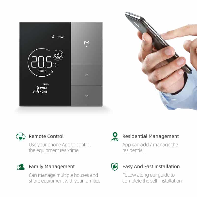 Wireless Room Thermostat Settings for Energy Efficiency