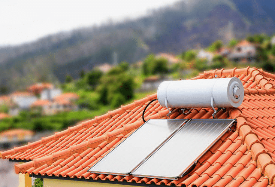 solar panel water heater