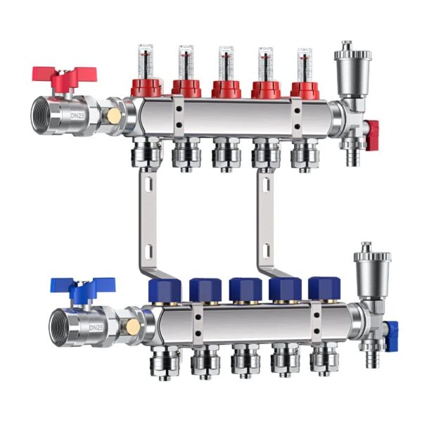 M-S25 Stainless Steel Manifold floor heating