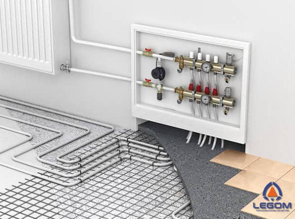 Underfloor Heating Manifold with Pump