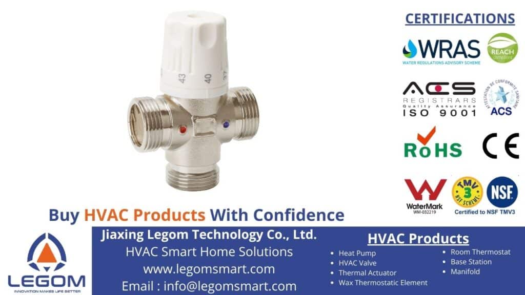 hot water mixing valve supplier